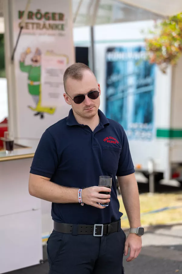 Event sponsors showcasing their products