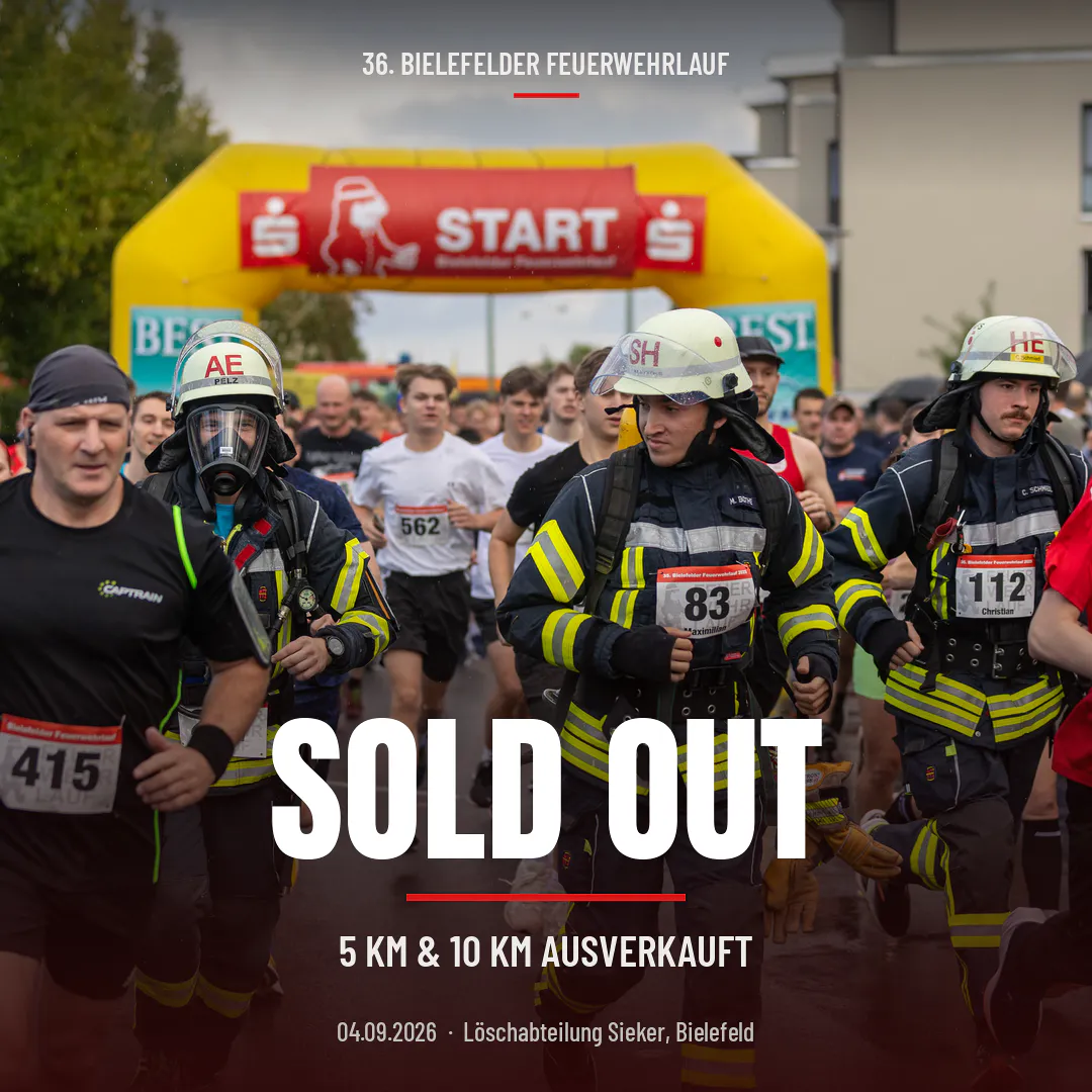 Firefighters Running Race Event